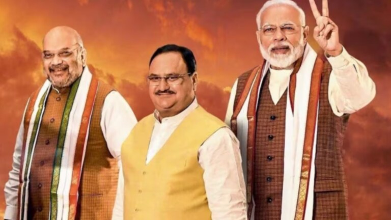Lok Sabha Election : राष्ट्रवादाची खेळपट्टी, हिंदुत्वाचा अजेंडा अन्…; ही आहे भाजपची स्ट्रॅटजी! lok sabha Election 2024 bjp plan : BJP has established the politics of Hindutva in the country in such a way that now even the parties called secular are competing to draw a bigger line than BJP.