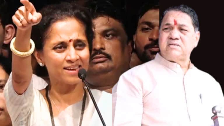 Supriya Sule : ‘118 जागा लढल्यावर…’, दिलीप वळसे पाटलांवर सुळेंचा पलटवार Supriya Sule slams to dilip walse patil Over he's Statement that sharad pawar hadn't get full majority.