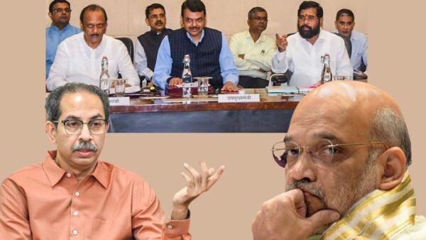 Uddhav Thackeray attacks on union home minister amit shah. asked to devendra fadnavis, eknath shinde, ajit pawar what shah done for maharashtra?