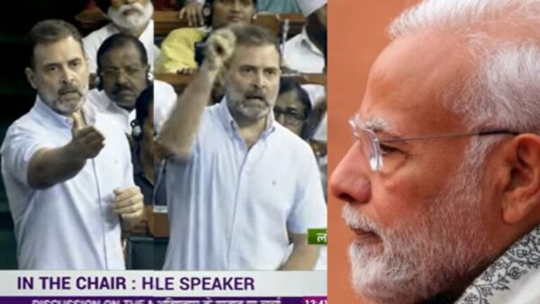 Rahul Gandhi Speech : “माझी एक आई इथे बसलीये, दुसरीची मणिपूरमध्ये हत्या केली” no Confidence motion : rahul gandhi speech in lok sabha today.