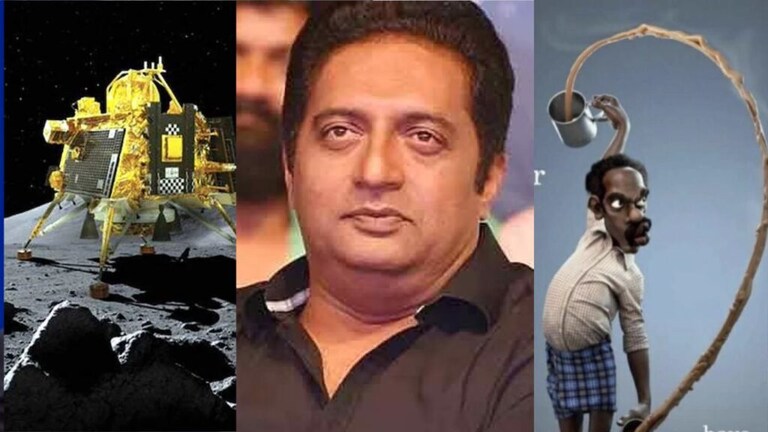 Chandrayan 3 Prakash Raj tweet : चांद्रयान-3 वर ‘चायवाला’च्या जोकमुळे ट्रोल झालेल्या प्रकाश राजने लँडिंगनंतर केलं ‘हे’ ट्वीट Actor Prakash Raj Chandrayaan 3 congratulatory tweet after successful campaign
