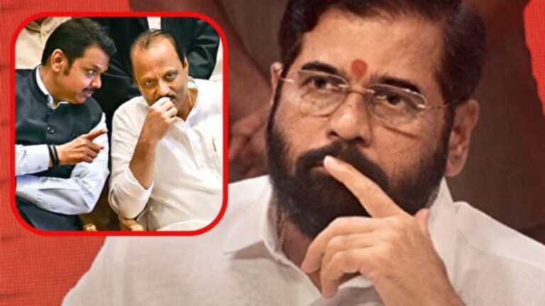 Maharashtra : अजित पवारांच्या मदतीने भाजप एकनाथ शिंदेंना ठाण्यातच देणार आव्हान? ajit pawar faction opened new party office in thane that's why buzzing states that bjp on ajit pawar against Eknath Shinde.