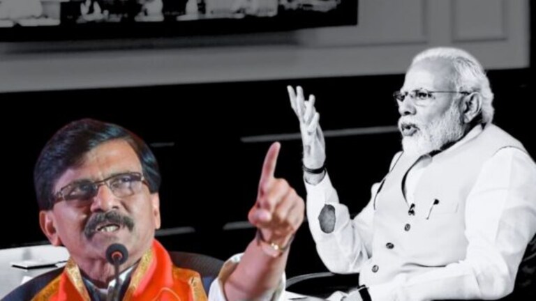 Sanjay Raut : “मोदी बैठकीत म्हणाले, आता माझ्या नावावर मते मागू नका” maharashtra politics : Sanjay Raut slams narendra modi.