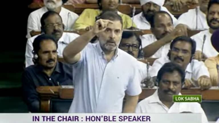 Rahul Gandhi: ‘शाहा, अदाणी अन् रावण…’, लोकसभेत परताच तुफान हल्ला, भाषण जसंच्या तसं rahul gandhi speech as it is he criticized pm modi during his no confidence motion against modi government