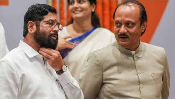 Eknath shind vs Ajit pawar : politics in maharashtra over flag hoisting on independence day