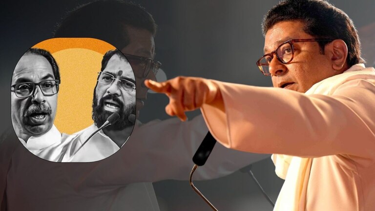 Raj Thackeray: ‘खोके-खोके ओरडत आहेत ना त्यांच्याकडे कंटेनर…’, राज ठाकरेंचं उद्धव ठाकरेंकडे बोट raj thackeray criticized shiv sena ubt uddhav thackeray over 50 khoke and shinde rebellion mlas maharashtra politics update