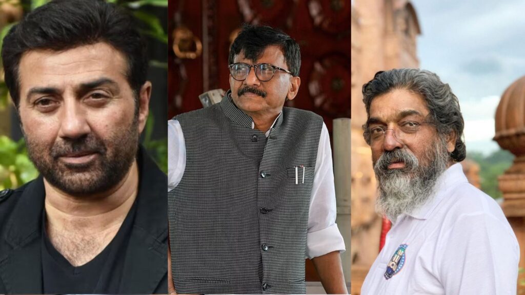 sanjay raut sunny deol and nitin desai loan
