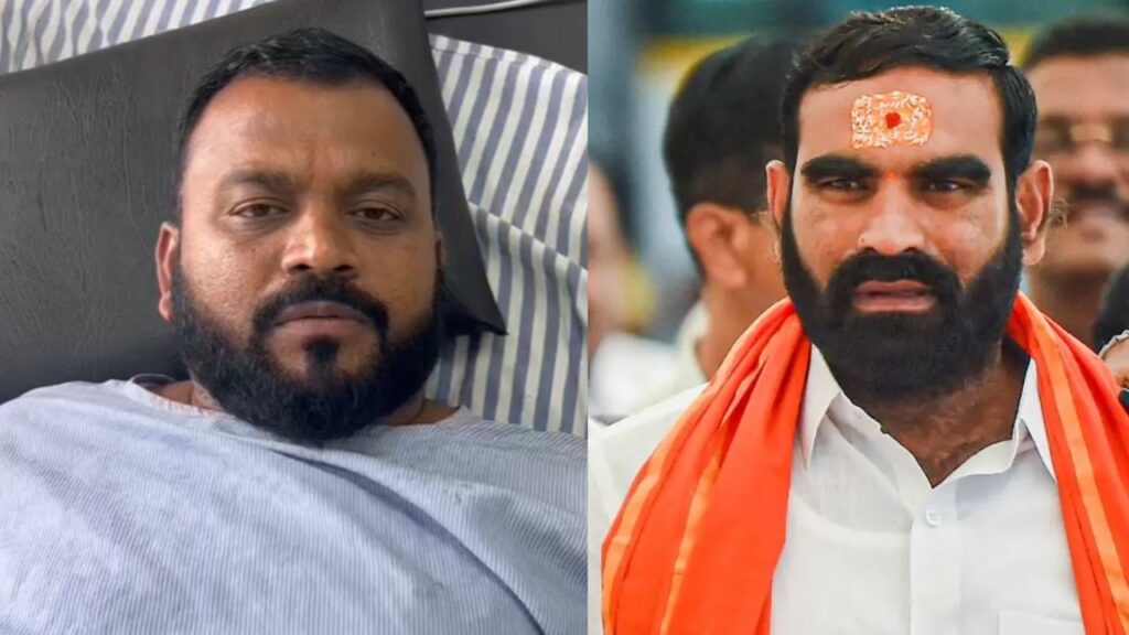 pappu Chavan shooting case bjp yuva district president serious allegations against mla santosh bangar