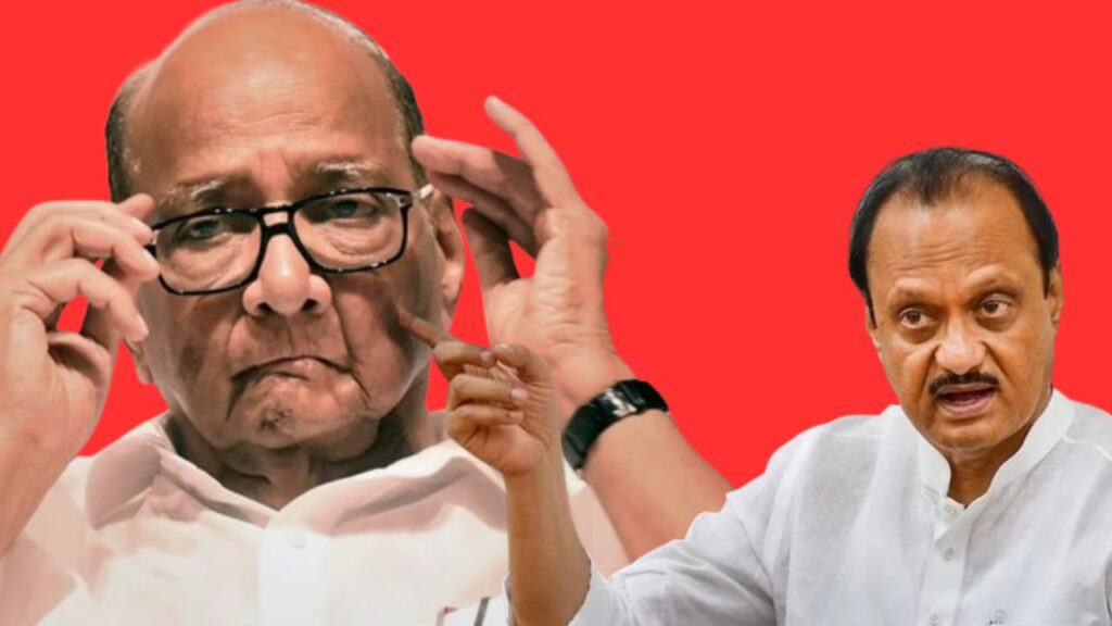 ajit pawar open challenge to sharad pawar ither retire kolhapur maharashtra politics