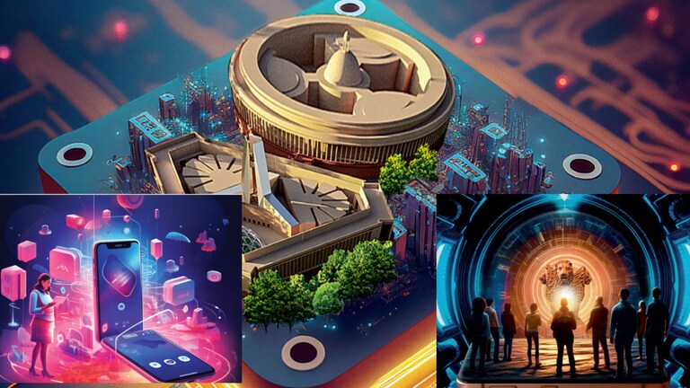 INDIA@100 E-Governance आता बोटांवर, सरकारी सेवा चुटकीसरशी! india at 100 use of digital technology has radically changed e governance models across india know more about this