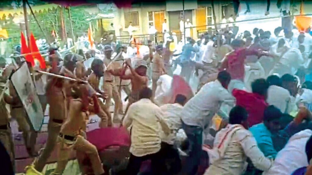 Jalna maratha andolan visit sharad pawar