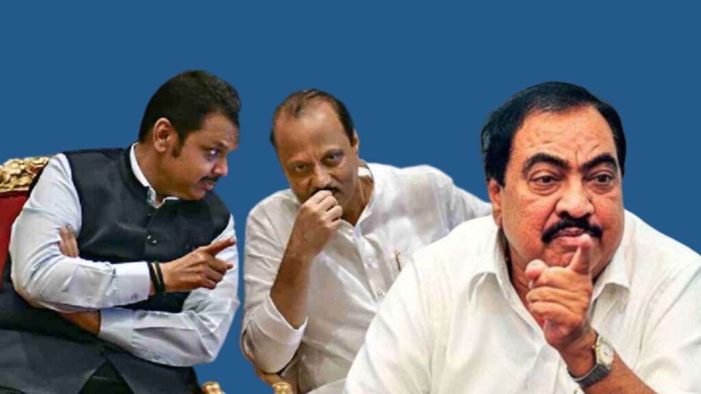 eknath khadse criticize ajit pawar devendra fadnavis jalgaun sabha maharashtra politics