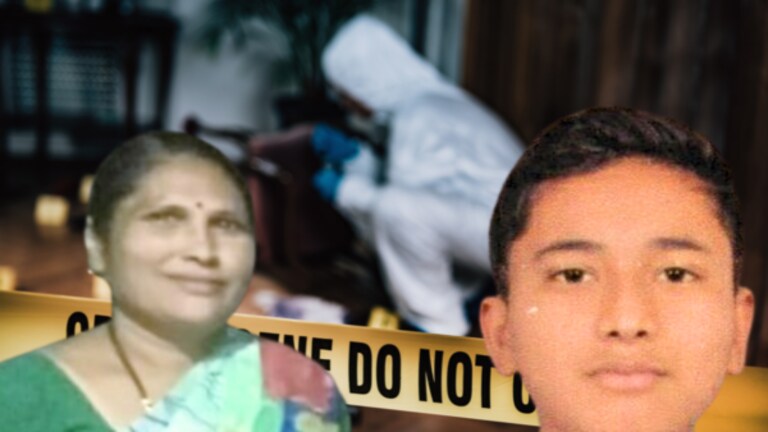 Amravati crime : दिवाण बेडमधून पडत होतं रक्त, आतमध्ये सापडले मायलेकाचे मृतदेह Amravati morshi news : Mother and son duo found dead in the house