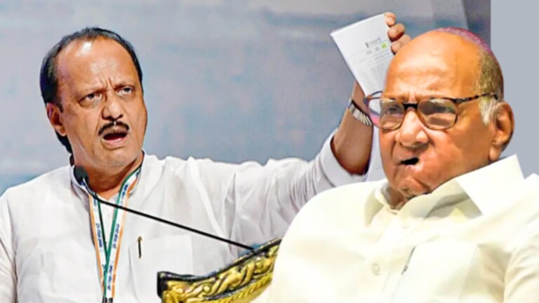 NCP Election Commission : ‘तो’ प्रश्न अन् अजित पवार चिडले, पुण्यात काय घडलं? election commission hearing on NCP Split : what said ajit pawar?
