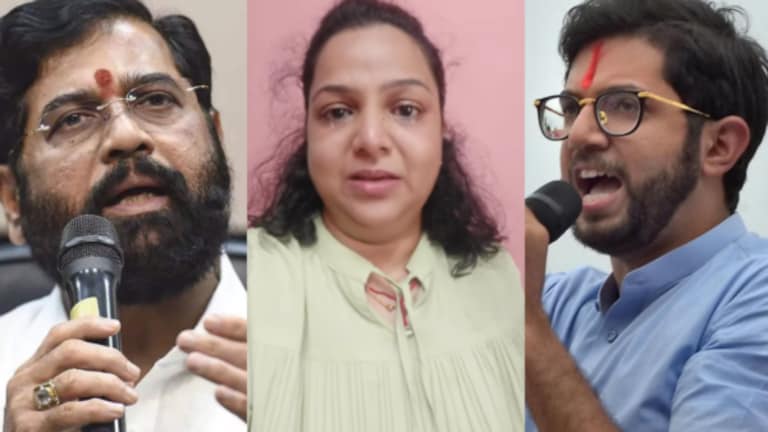 Mulund : ‘दिल्लीश्वर नाराज होतील म्हणून…’, आदित्य ठाकरेंचा शिंदेंवर हल्ला Marathi Woman Trupti Devrukhkar Shared video : Aaditya Thackeray hits out at eknath shinde.