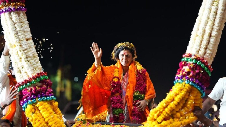 Pankja Munde:’शिवशक्ती परिक्रमा यात्रा हाणून पाडण्याचा डाव’, पंकजा मुंडेंचा स्फोटक दावा Pankaja Munde Parikrma yatra beed ah, ahmednagar