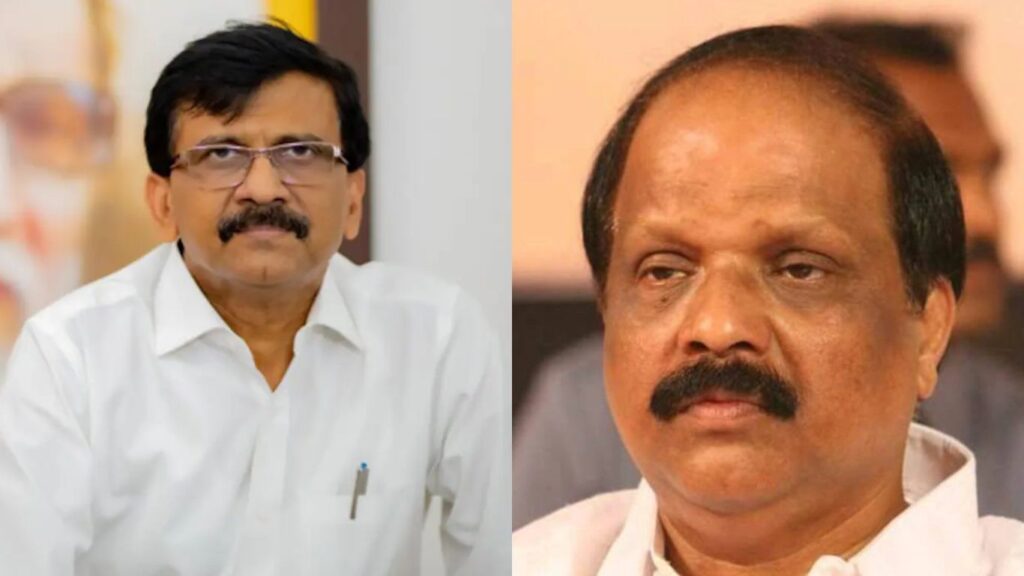 Sada sarwankar sanjay raut accused uddhav thackeray