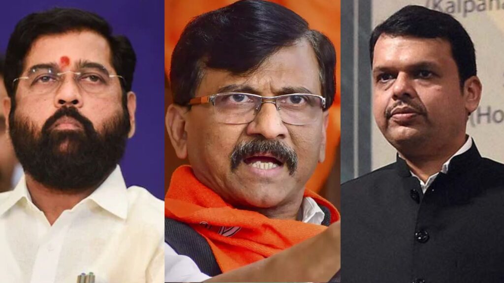 Maratha Akrosh Morcha mp sanjay raut criticized maharashtra government cm eknath shinde