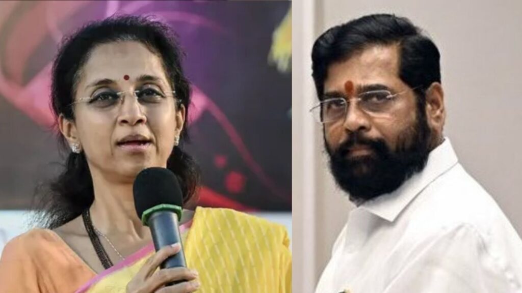 Supriya sule ncp mp meghabharati2023 maharashtra government shind