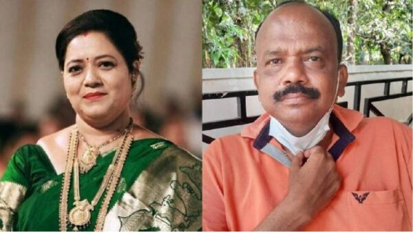 thane kalawa crime husband killed wife gun shot salavi couple murder