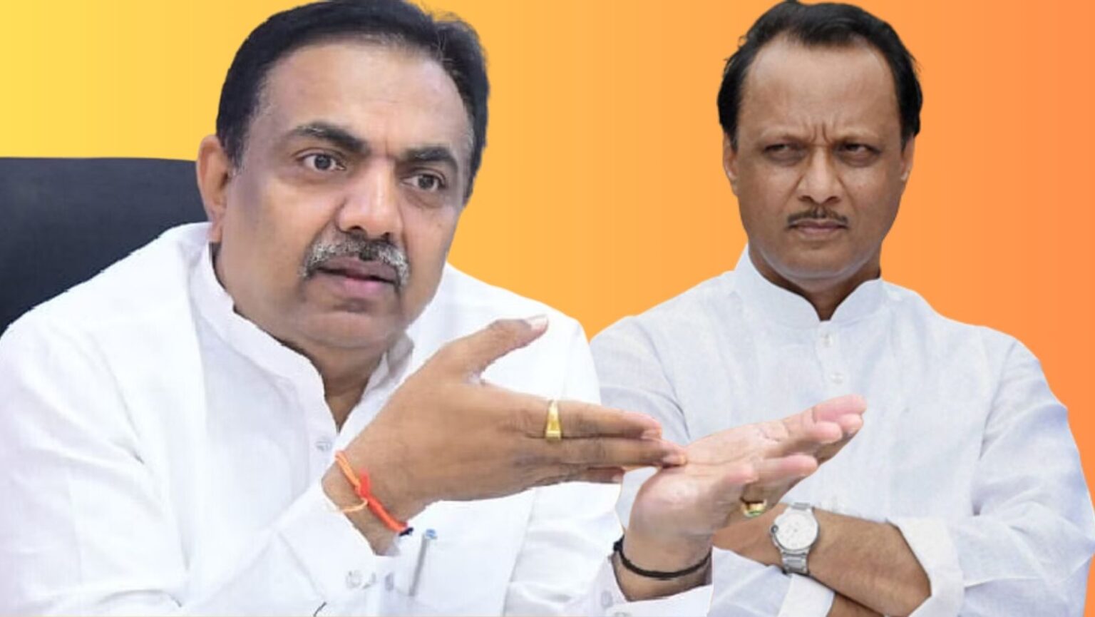 liar cunning and scab jayant patil enraged first time venomous criticism of ajit pawar in ncp magazine