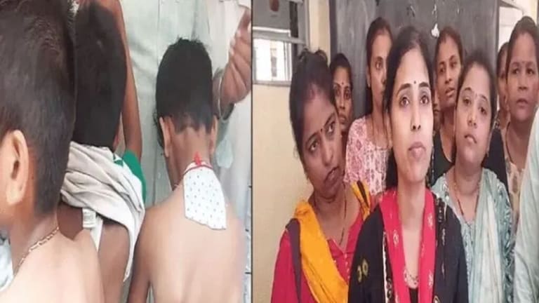 ‘मॅडम नीट शिकवत नाहीत’, तक्रार करताच शिक्षिकेने 80 विद्यार्थ्यांना बदडले Dombivli teacher booked for beating Class V children with steel ruler Police case