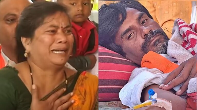 Maratha Reservation : ‘मी विष पिऊन मरते, पण जरांगेंचा…’, मराठा आंदोलक महिला हंबरडा फोडत काय म्हणाली? maratha reservation manoj jarange patil agitation protest six days maratha women angree eknath shinde government