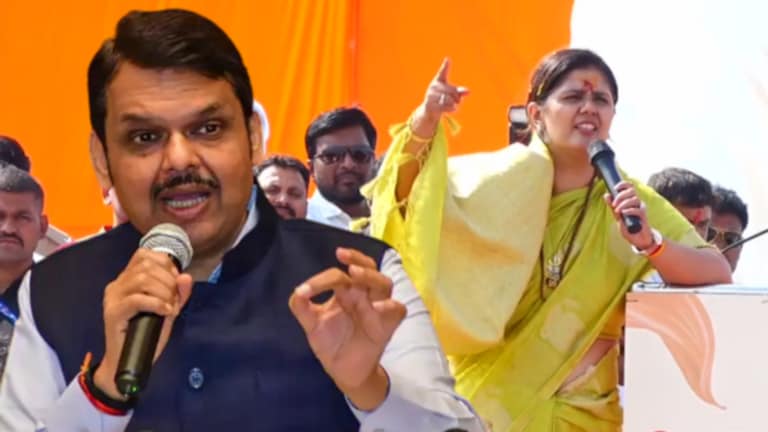 ड्रग्ज प्रकरणावरून पंकजा मुंडेंनी फडणवीसांना सुनावलं, म्हणाल्या… pankaja munde dasara melava Speech : Pankaja indirectly attacks on Devendra Fadnavis over drugs case.
