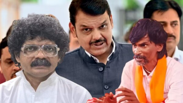 Maratha Reservation Update : manoj Jarange hits out at devendra fadnavis.