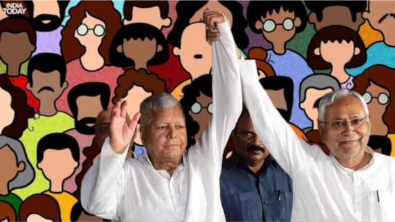 Bihar Caste Census : बिहारमध्ये 63% ओबीसी, 15.2% ओपन; जात जनगणनेतील 10 मुद्दे caste census report bihar : the maximum population of 63% is OBC (27% Backward Class + 36% Extremely Backward Class) population in bihar.