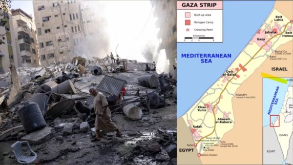 What is Gaza Strip? The 41 KM long piece of land for which Israel and Palestine are fighting