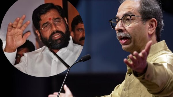uddhav thackeray hits out at cm eknath shinde. few days ago shinde targeted thackeray over alliance with samajwadi parties.