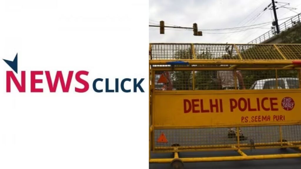 newsclick receiving funding China delhi police action journalists laptops mobile phones seized allegation Enforcement Directorate