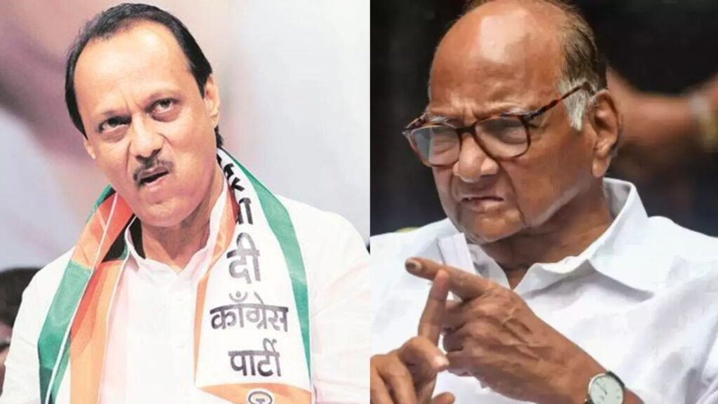 NCP Controversy: राष्ट्रवादी कुणाची ? शरद पवार-अजितदादा आमनेसामने… ncp Controversy whose ncp today uncle-nephew face each other election commission