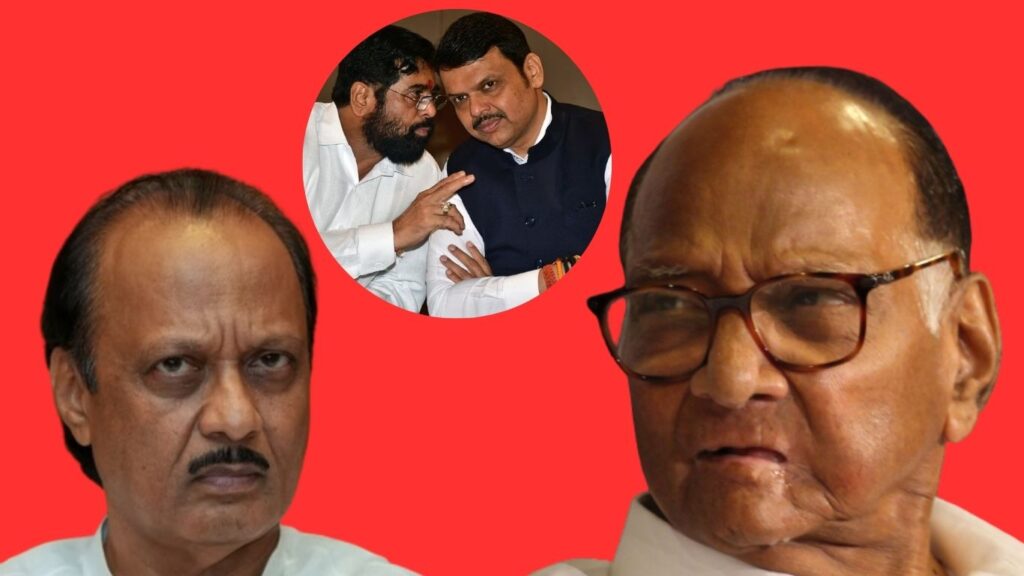sharad pawar will face big blow in diwali big leader will go ajit pawar claims cabinet minister