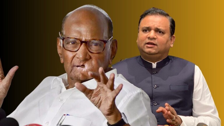 Sharad Pawar: ‘…हे घटनात्मक पाप आहे’, पवार गटाचा राहुल नार्वेकरांवर मोठा आरोप ncp sharad pawar its a constitutional sin pawar factions a big allegation against assembly speaker rahul narwekar
