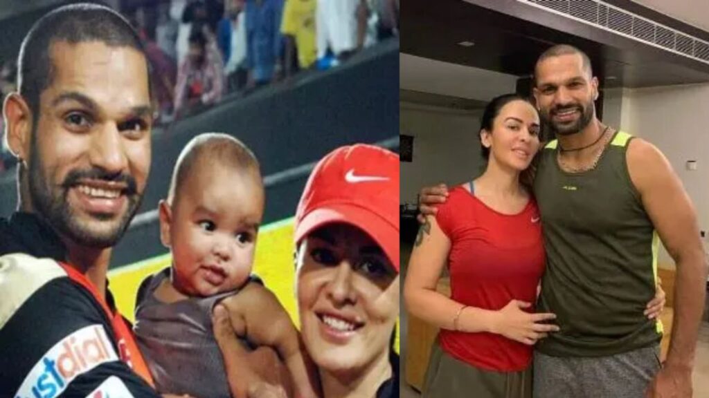 shikhar dhawan divorced wife ayesha mukherjee. family court permission visit son dhawan victim mental cruelty