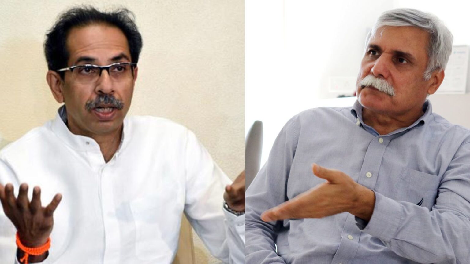 Former Mumbai Police Commissioner Sanjay Pandey met Shiv Sena Thackeray group party chief Uddhav Thackeray