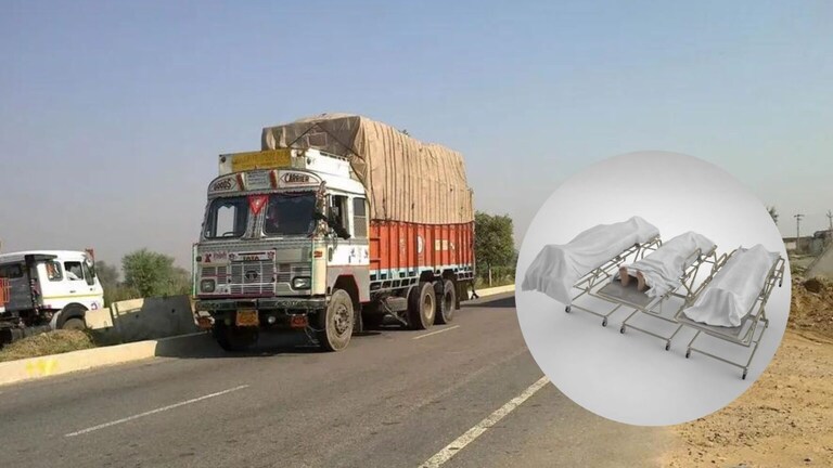 पत्नी, मुलगा आणि ‘तो’; पतीने तिघांचा ट्रकखाली चिरडून घेतला जीव; काय घडलं? Gujrat Crime News Son wife and her live-in partner Crushed to death on the road by Truck