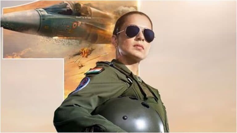 कंगना रणौतचा ‘Tejas’ आपटला! 50 टक्के शो करावे लागले रद्द Kangana Ranaut's Tejas Movie Flop on Box Office 50 percent shows had to be cancelled