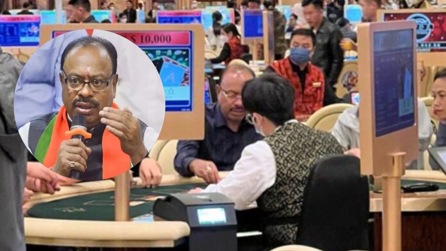 BJP state president Chandrasekhar Bawankule reaction to the photo from the casino tweeted by MP Sanjay Raut