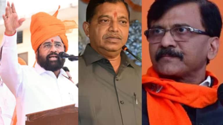 Datta Dalvi : दळवींना अटक, राऊतांचा सुटला संयम; शिंदेंना म्हणाले, चाबकाने… Datta dalvi arrested by Bhandup police, sanjay raut hits out at Eknath shinde.