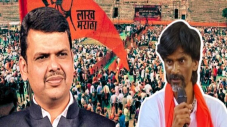 Maratha Reservation : …तर फडणवीसांच्या थेट गळ्यातच पडतो, जरांगे पाटील काय म्हणाले? maratha reservation manoj jarange patil antarwal sarati agitation devendra fadnavis cm eknath shinde obc reservation