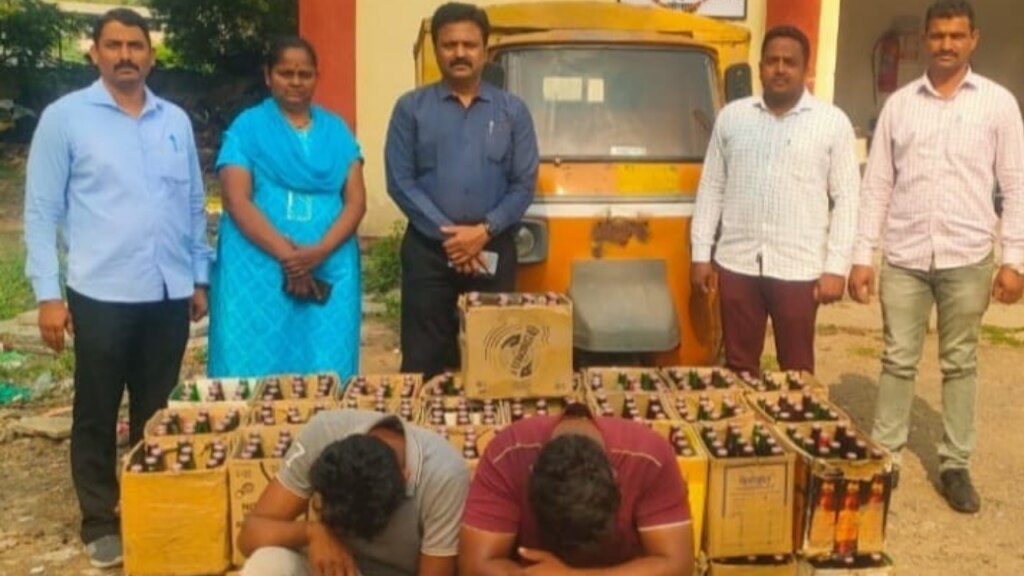 alcoholic products were being sold under the name of fruit beer solapur police took a big action