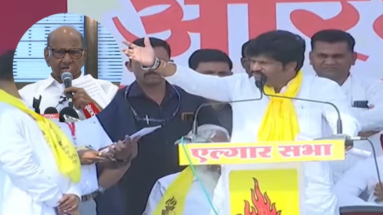 ‘मराठा समाजावर तुम्ही…’, गोपिचंद पडळकरांचा नाव न घेता पवारांवर हल्लाबोल gopichand padalkar criticize sharad pawar on jalna obc elgar parishad maharashtra politics