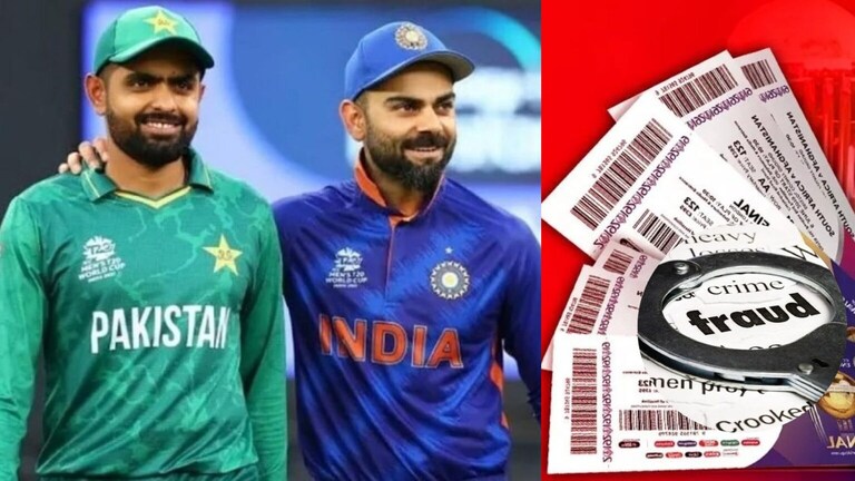 पैसे थकले, दिली धमकी; महिलेची Ind-Pak सामन्याच्या तिकीटांच्या नावाने लाखोंची फसवणूक! With A Businessman woman had A fraud for Ind-Pak World Cup match tickets one Accused arrested