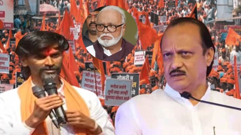 Manoj Jarange : अजित पवारांना जरांगेंनी सुनावलं; म्हणाले, “तुमच्या माणसाने…” manoj jarange patil slam ajit pawar chhagan bhujbal on maratha reservation maharashtra politics