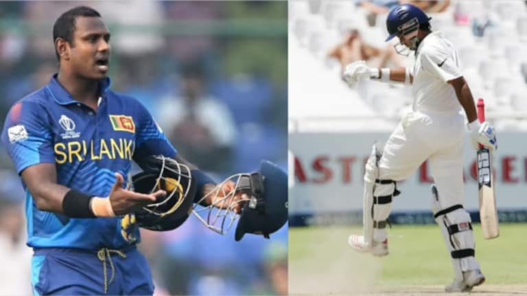 Angelo Mathews Time Out : सौरभ गांगुली होणार होता ‘टाइम आऊट’, पण… Angelo Mathews has now become the first cricketer in the world to be timed out in international cricket.