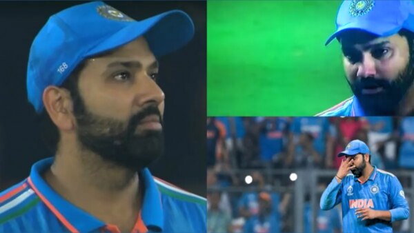 Rohit sharam reaction after ind vs aus Final match