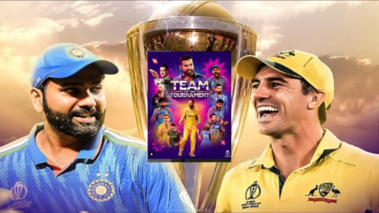 ICC World Cup Playing 11 : कमिन्सला डच्चू, टीम इंडियाचा डंका! ‘या’ 6 भारतीय ICC च्या संघात only the captain of the champion Australian team, Pat Cummins, has been kept out of it. ICC has made Rohit Sharma the captain of its playing-11.